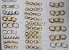 aluminium  chain for jewelry and decoration,ring chain,handbag chain