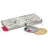 aluminum CD storage case