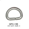 aluminum D carabiner hook