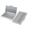 aluminum business card box