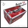 aluminum cosmetic box red color