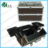 aluminum cosmetic case(HX-C1003), double open cosmetic case