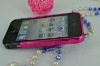 aluminum metal bumper case hard frame cover for iphone 4g 4s