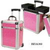 aluminum rolling makeup case