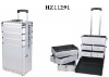 aluminum trolley cosmetic case