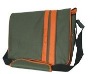 army green computer messenger bag