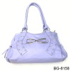 attractive shinying special design iapan shallow purple handbag