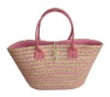 attractive wheat straw handbag