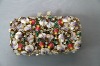 austrian crystal beaded lady handbag