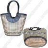 bamboo bag, women's handbags, handmade bamboo handbag, fashion handbag, ladies' bamboo handbag, vietnam bamboo handbag.