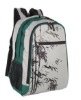 bamboo printed shoulers strap backpack