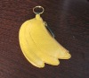 banana-shape leather wallet with good quality