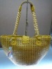 basket style summer feel ladies fashion pu hanbag