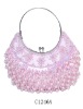 beaded evening handbag