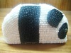 beaded stereo panda coin purse