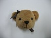 bear coin purse,coin bag,coin case,plush coin bag