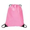 beaty Cute pink Drawstring Bag