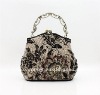 beautiful 100% handmade black metal clutch bag 027