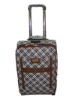 beautiful aluminum trolley pilot flight case,travel luggage