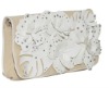 beautiful floral clutch bag