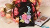 beautiful mobile bag embroidery decoration