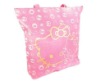 beautiful pink eco bag/nylon bag/handle bag