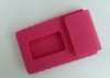 beautiful silicone name card holder