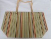 beautiful stripe colors shopping bags