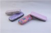 beautiful women PU leather eyeglasses case