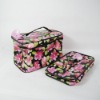 beauty canvas cosmetic bag
