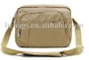 beige laptop bag