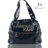 best-selling pure black woman handbag