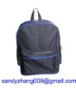 black 600D polyester backpack