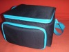 black 600D polyester cooler bag for 12 cans GE-6011