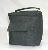 black 600d waterproof lunch box warmer bag