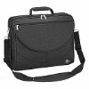 black Expandable Laptop bag