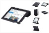 black Fold Smart Cover Leather Stand Case For iPad 2