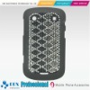 black For BlackBerry bold 9900 Rubber silicone flowers Case