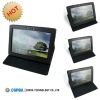 black Leather Case smart cover stand for asus tf201