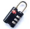 black TSA combination lock