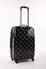 black abs+pc luggage trolley