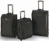 black airport trolley luggage suitcase