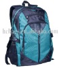 black and blue backpack (leisure trave)