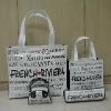 black and white PVC Bag (Hot Selling)