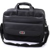 black business leisure laptop messenger bag for man