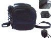 black camera bag