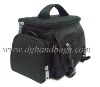 black camera bag