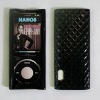 black check grain plastic case for ipod nano