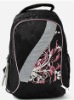 black      cool fashion design school bag       leisure school