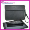 black crocodile pu slim leather case for ipad 2